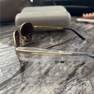 Oakley Gold Frame Sunglasses